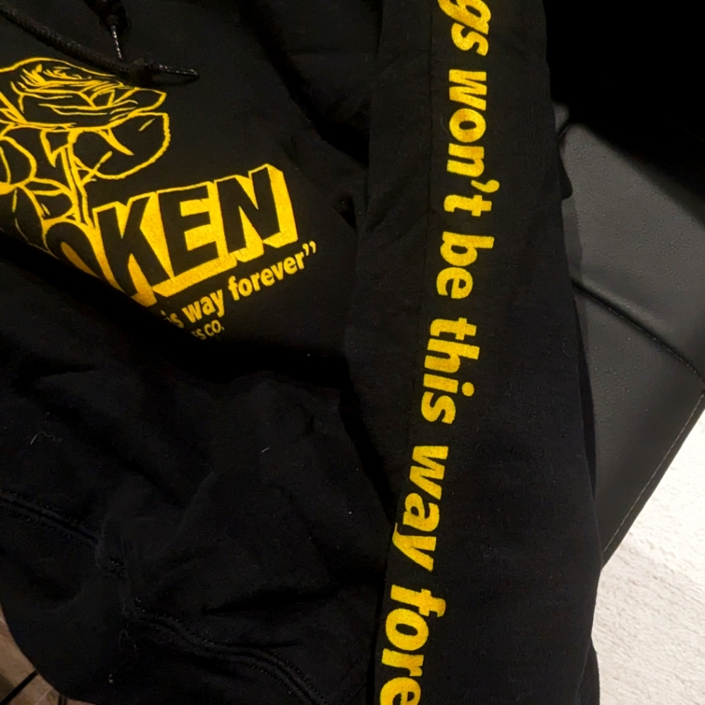 Broken promises hoodie